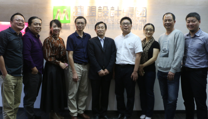 华侨大学黄安民教师一行莅临永信贵宾会217考察指导